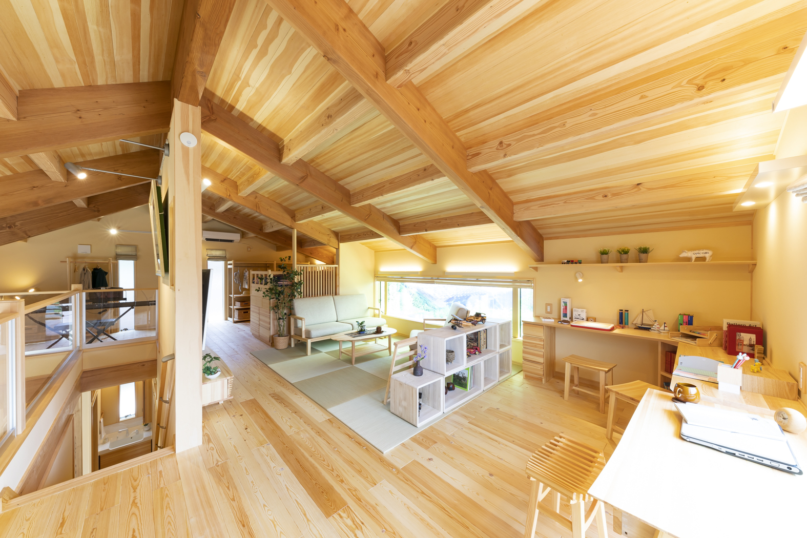 白河市での新築無垢材住宅は、子育てファミリーにぴったり！